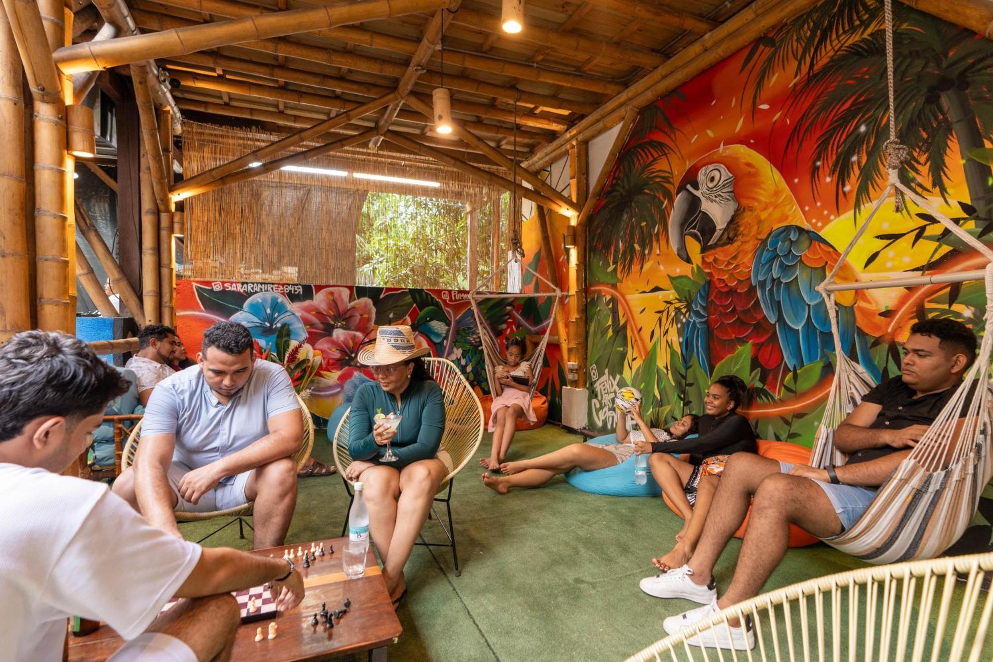 Tayrona Juanchos House Hostel Los Naranjos Exterior photo